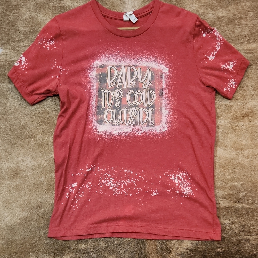 Bella Canvas Red Graphic Tee - Short Sleeve
